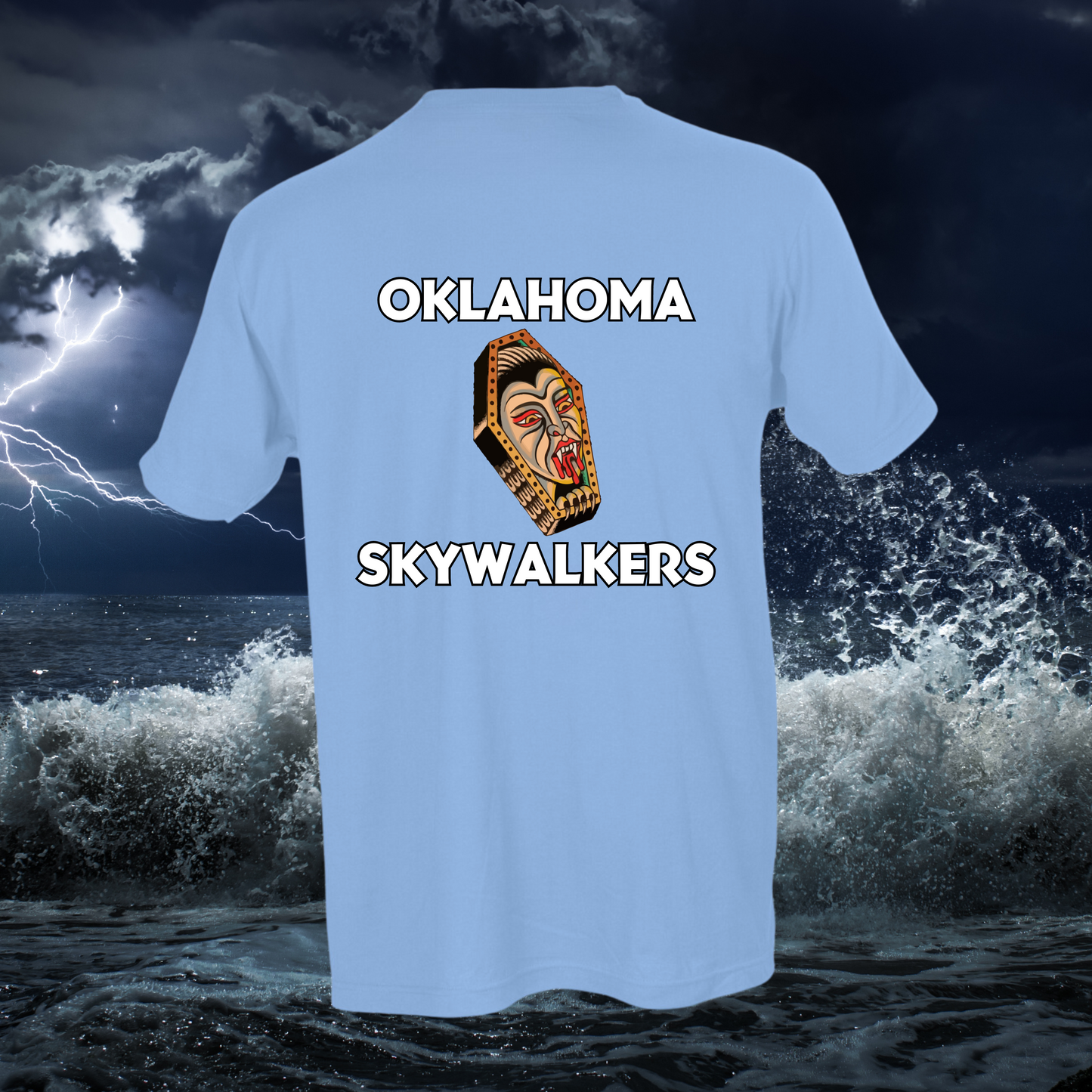 Vampire Coffin Oklahoma Skywalkers T-Shirts