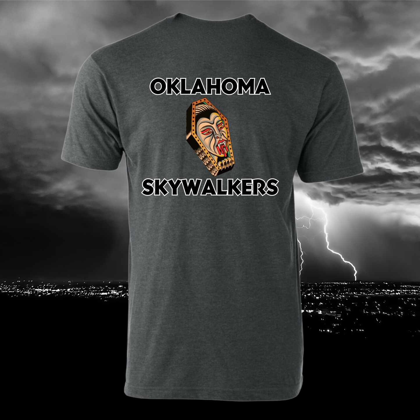 Vampire Coffin Oklahoma Skywalkers T-Shirts