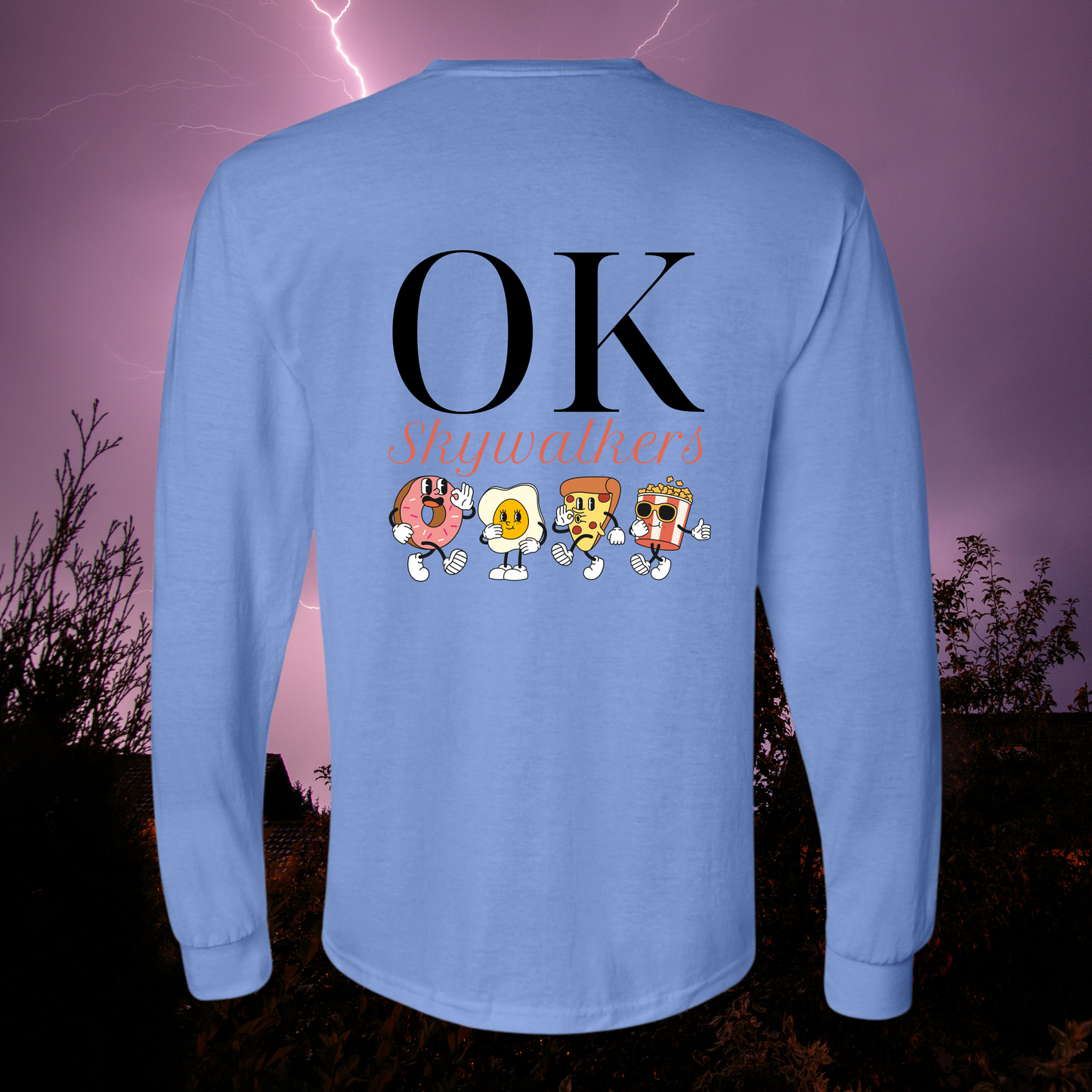 The Munchie Crew Oklahoma Skywalkers Longsleeve T-Shirts