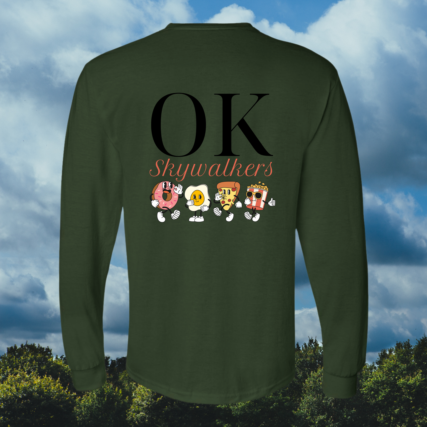 The Munchie Crew Oklahoma Skywalkers Longsleeve T-Shirts