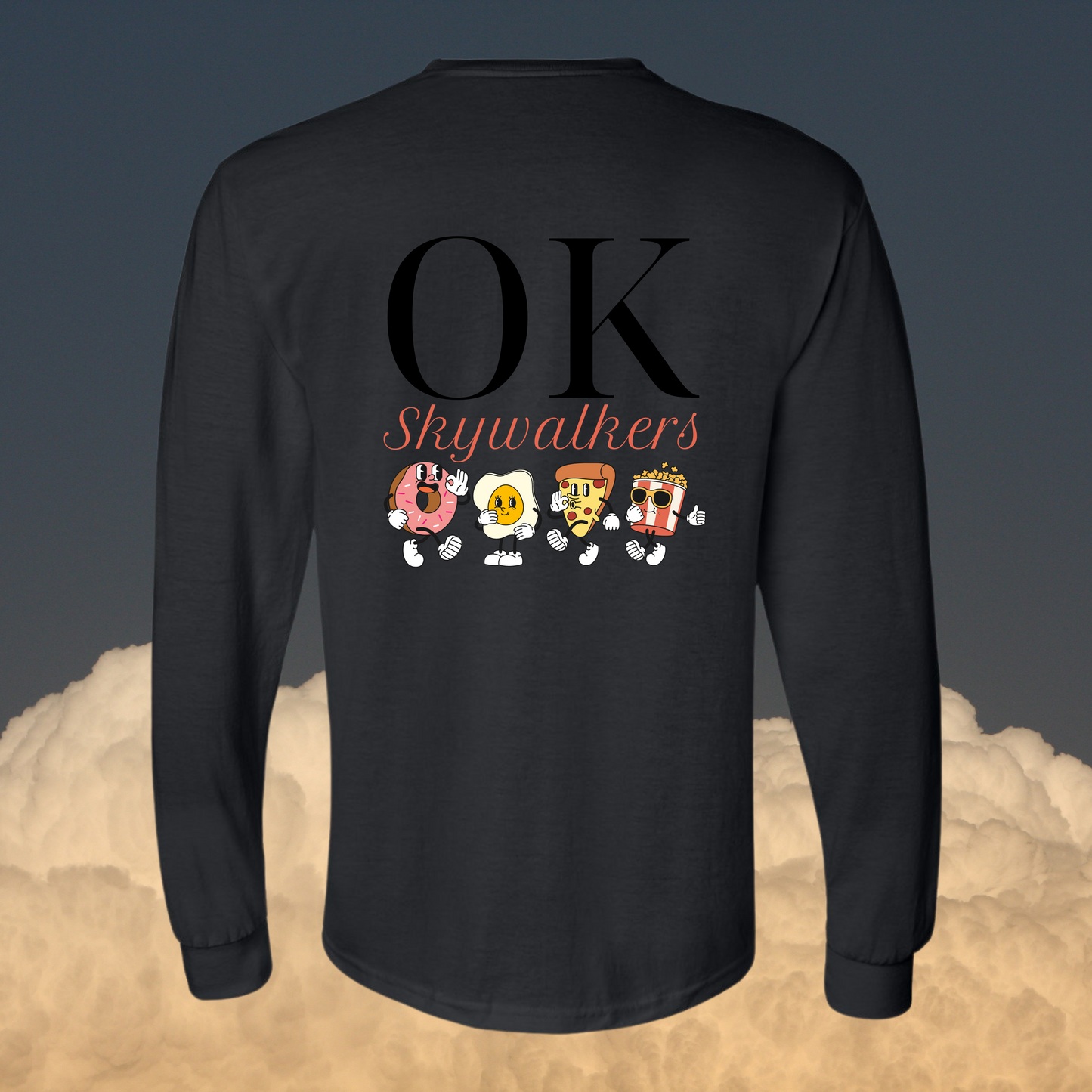 The Munchie Crew Oklahoma Skywalkers Longsleeve T-Shirts