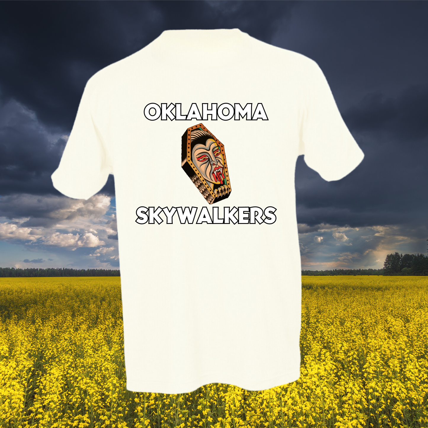 Vampire Coffin Oklahoma Skywalkers T-Shirts