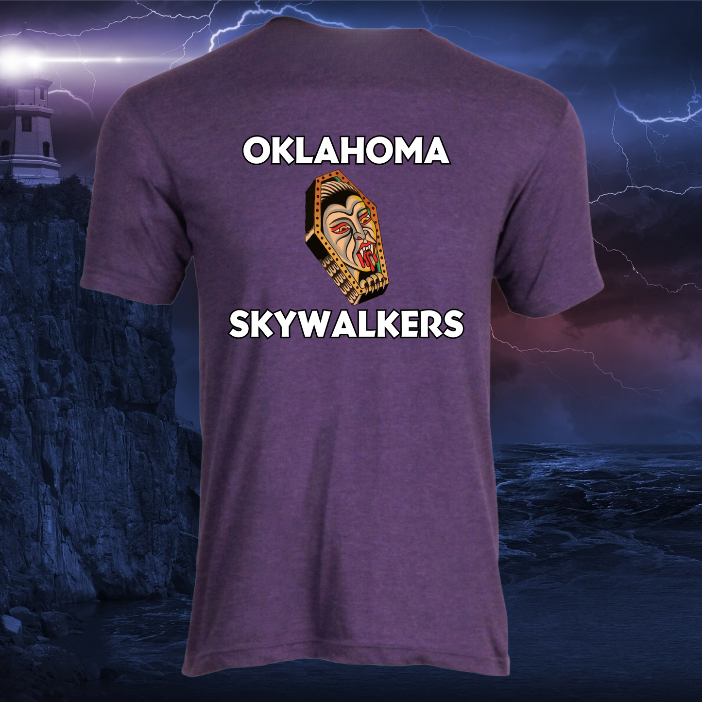 Vampire Coffin Oklahoma Skywalkers T-Shirts