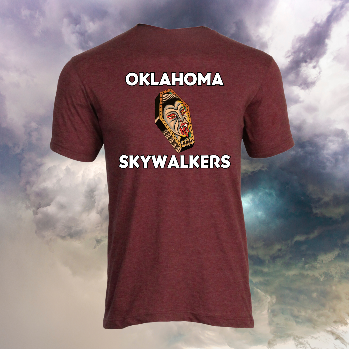 Vampire Coffin Oklahoma Skywalkers T-Shirts