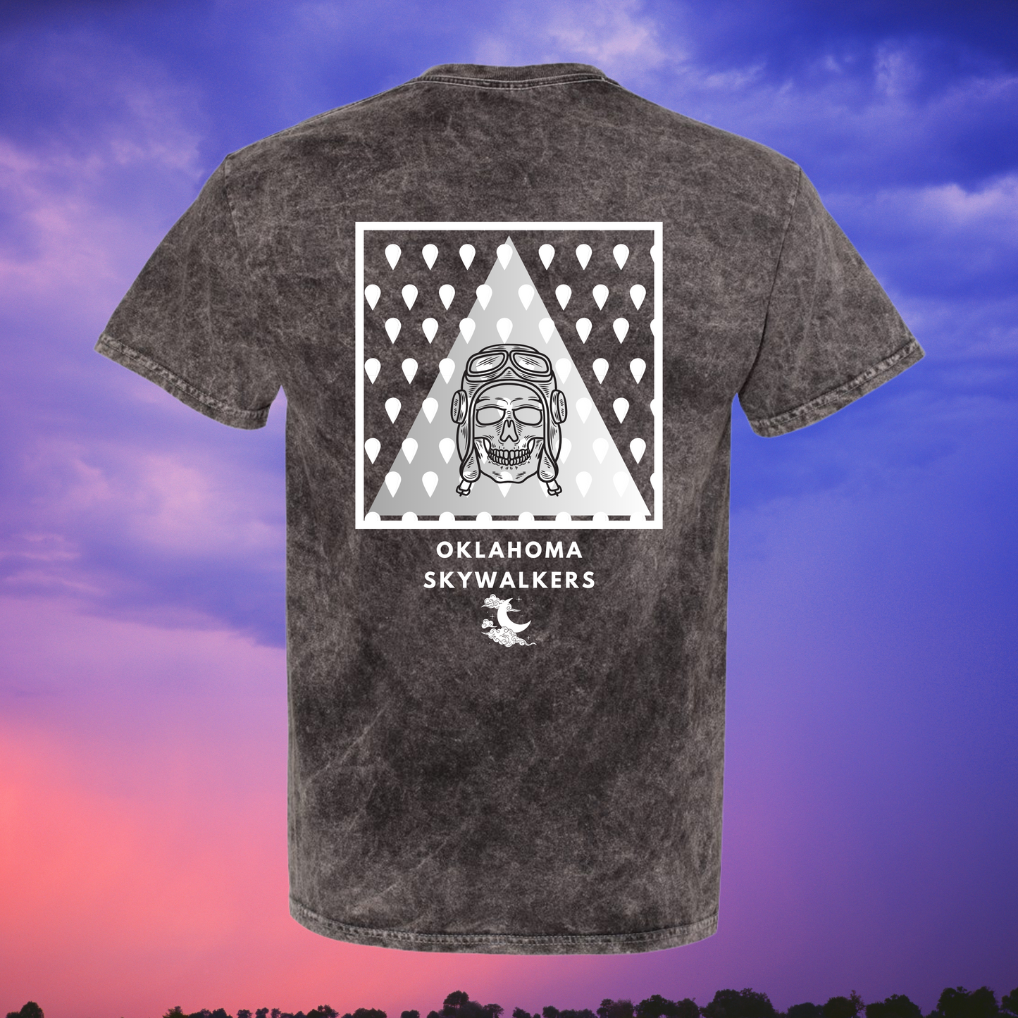 Zombie Aviator Mineral Washed T-Shirts