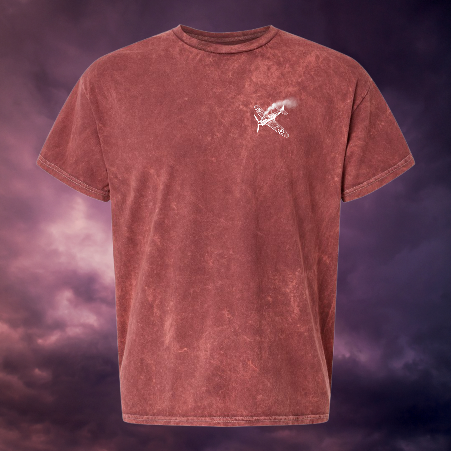 Zombie Aviator Mineral Washed T-Shirts