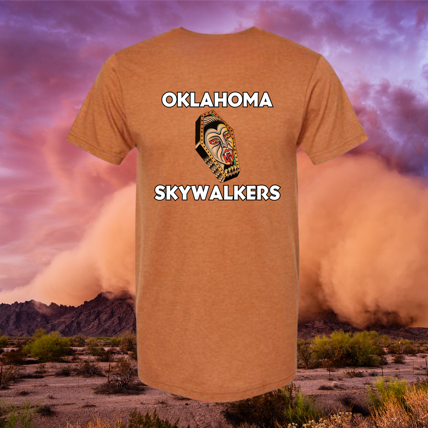 Vampire Coffin Oklahoma Skywalkers T-Shirts