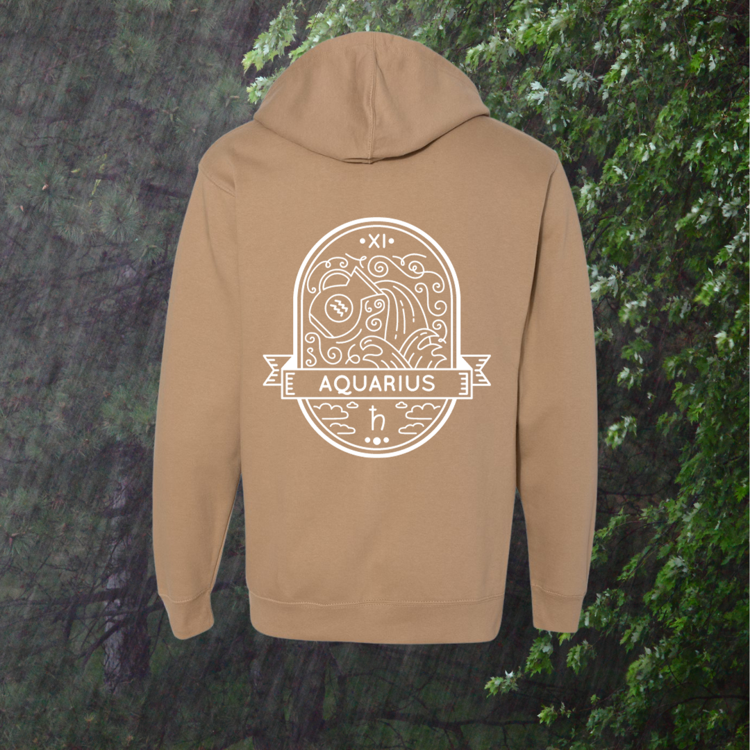 Aquarius Zodiac Skywalkers Hoodies