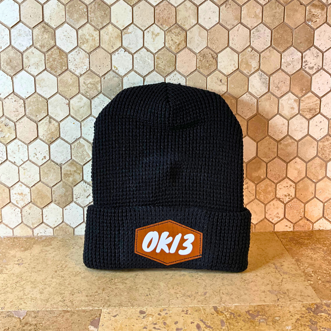 Oki3 Waffle Knit Beanie