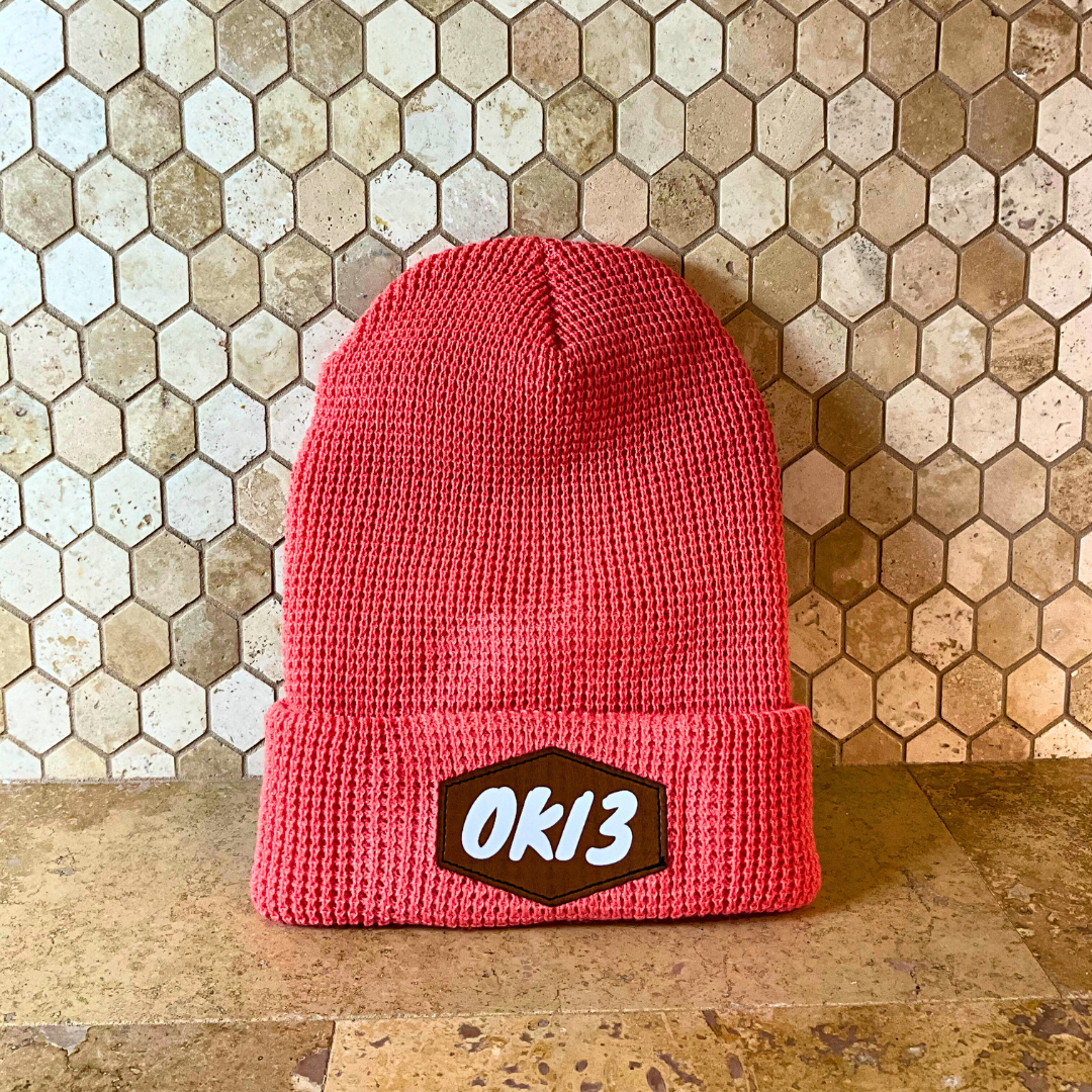 Oki3 Waffle Knit Beanie