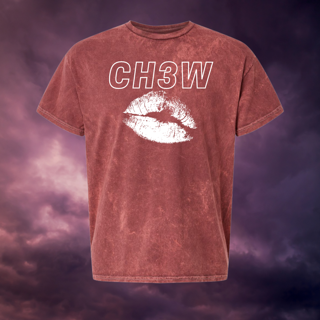 Ch3w Kissed Mineral Washed T-Shirts