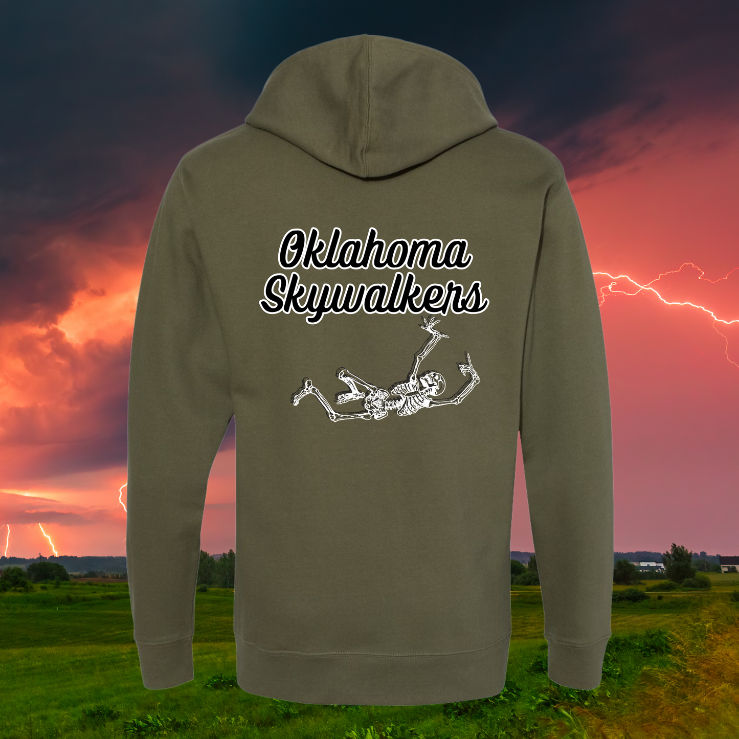 Freefall Oklahoma Skywalkers Hoodies