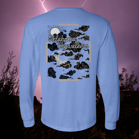 Golden Bones Oklahoma Skywalkers Longsleeve T-Shirts