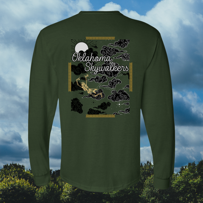 Golden Bones Oklahoma Skywalkers Longsleeve T-Shirts