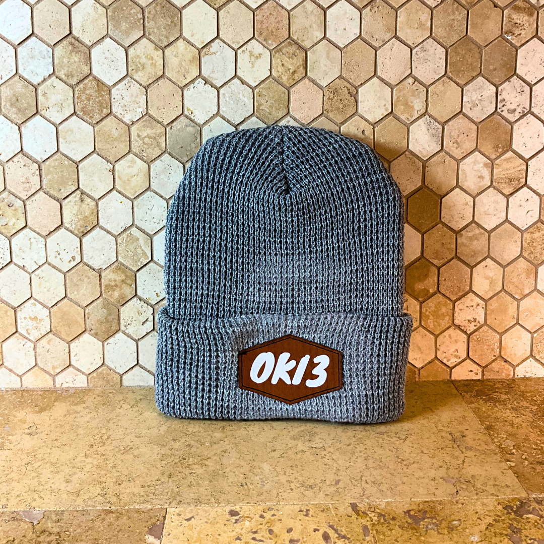 Oki3 Waffle Knit Beanie