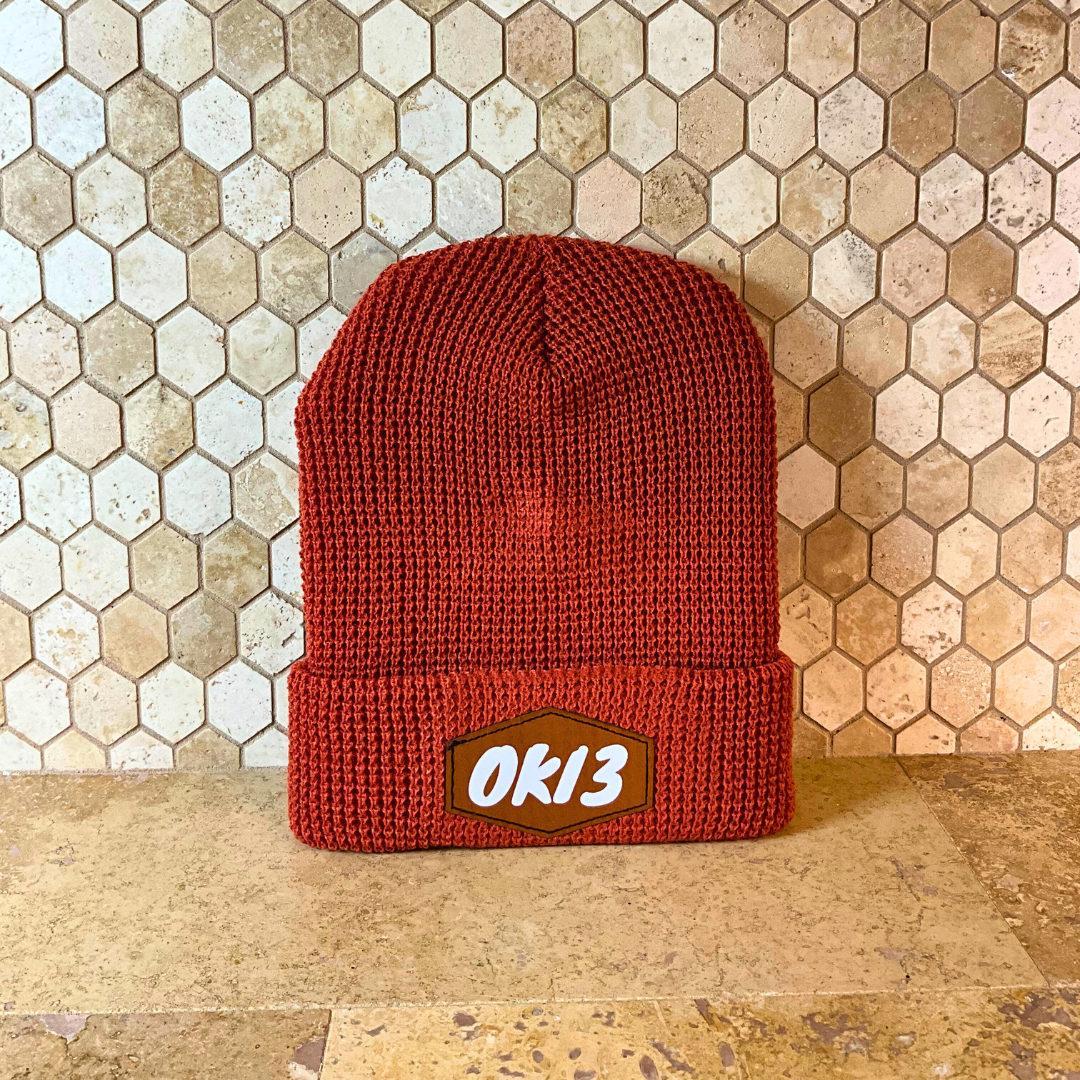 Oki3 Waffle Knit Beanie