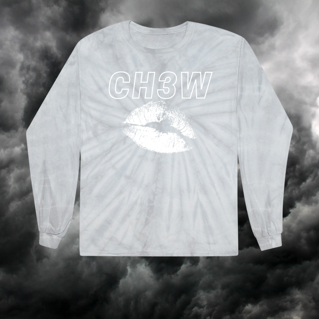 Ch3w Kissed Tie Dye Long Sleeve T-Shirts