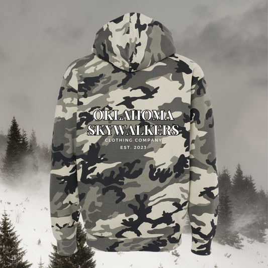 Oklahoma Skywalkers Camo Hoodies