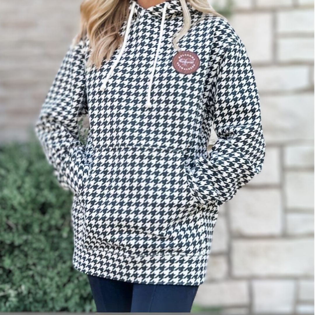 Oklahoma Skywalkers Uni-Sex Houndstooth Hoodies