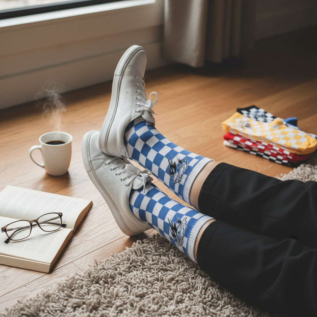 Checkered Socks