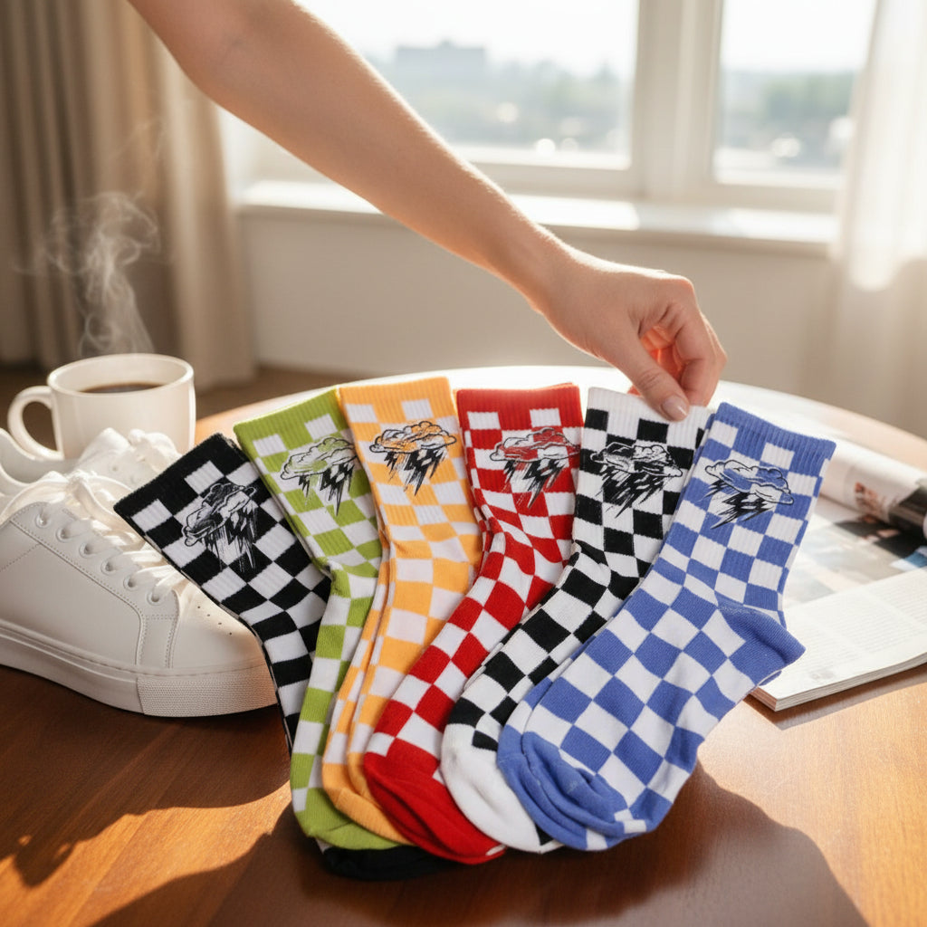 Checkered Socks